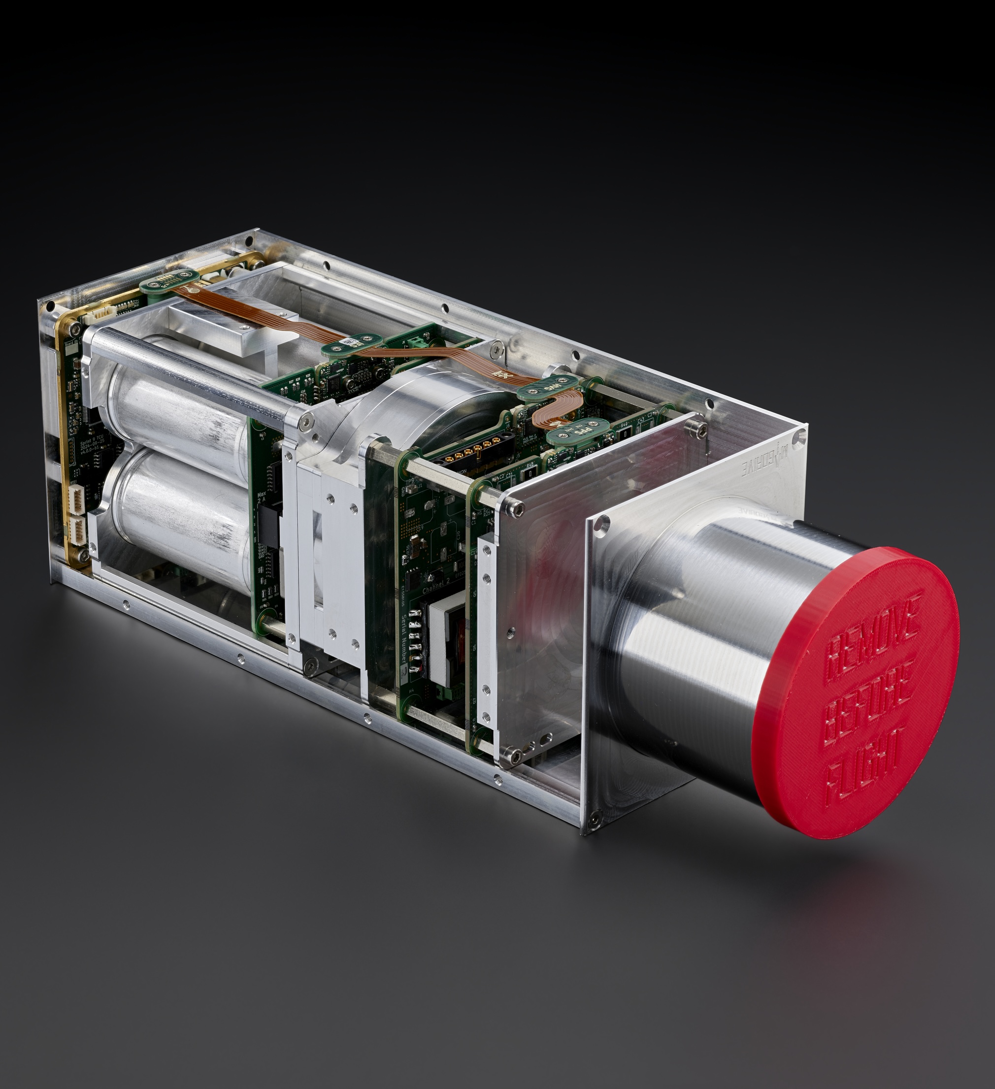 Early thruster prototype for satellites by Magdrive