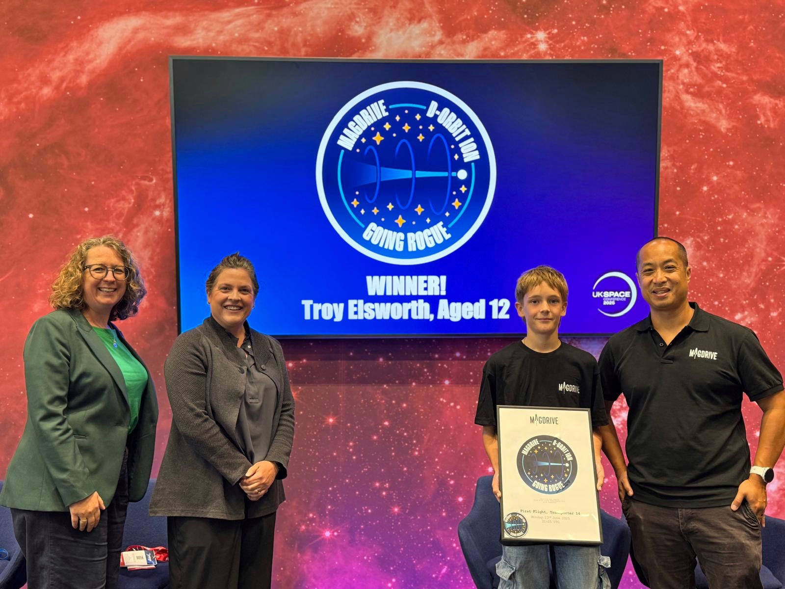 Magdrive+ScienceMuseumPatchWinner